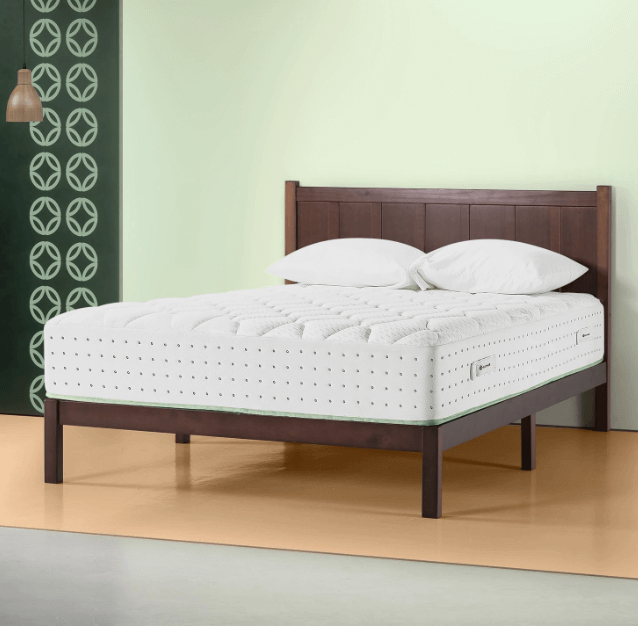 Pressure Relief Olive Oil Memory Foam iCoil® Hybrid Queen Mattress