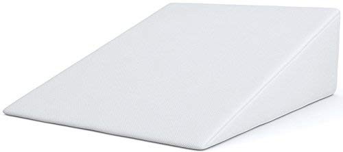 Bed Wedge, FitPlus Premium Wedge Pillow 2 Inches Memory Foam 2 Year Warranty, Acid Reflux Pillow with Removable Cover Dr Recommended for Snoring and Gerds