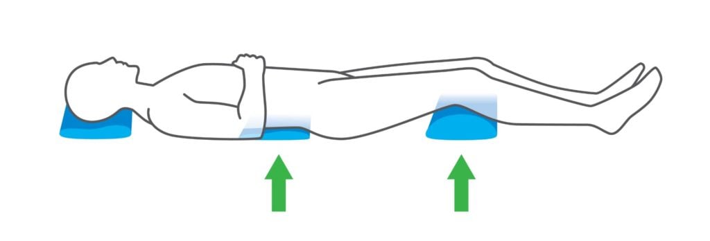 sleep on back correctly