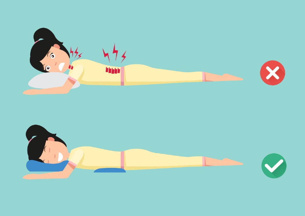sleep stomach pillow