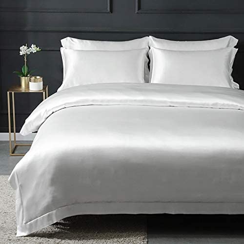 silver silk sheets
