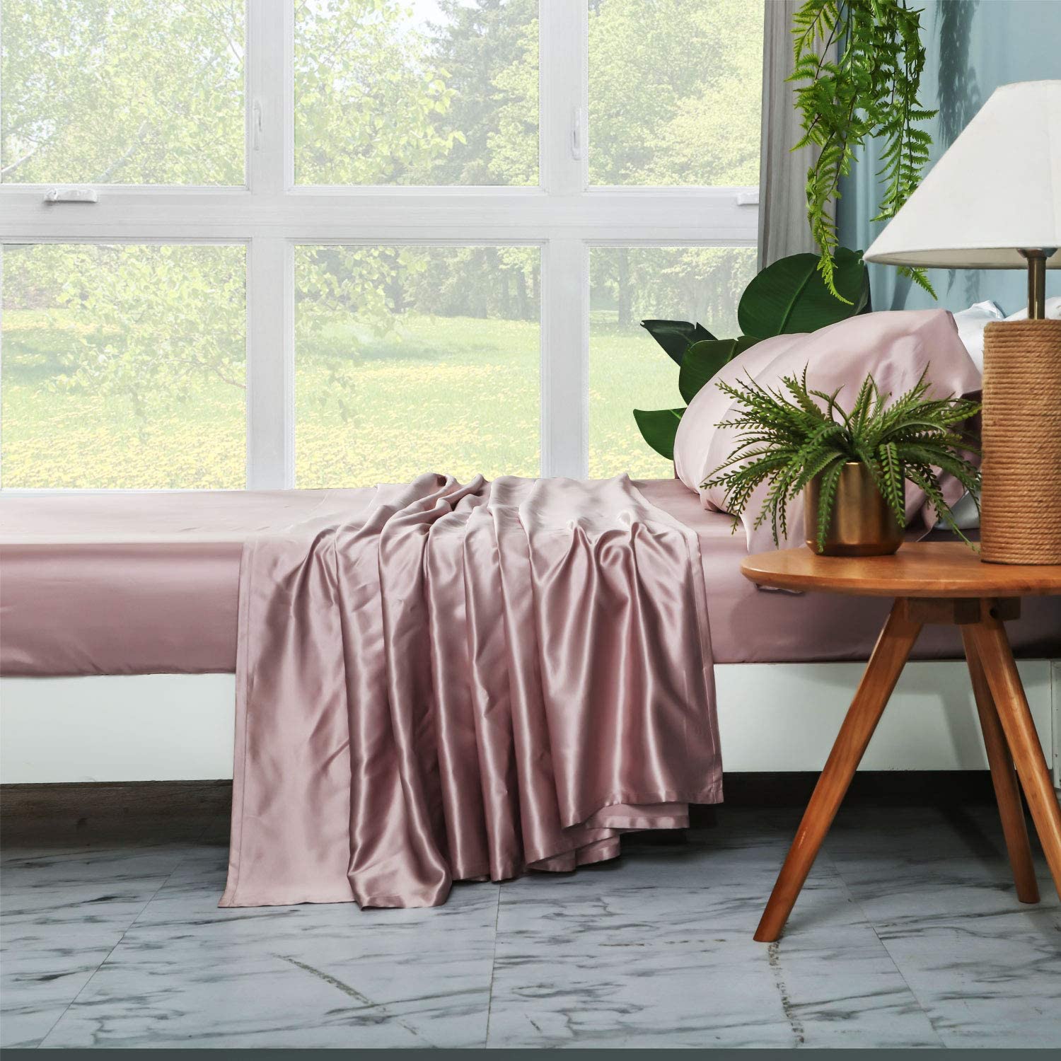 pink sheets - silk