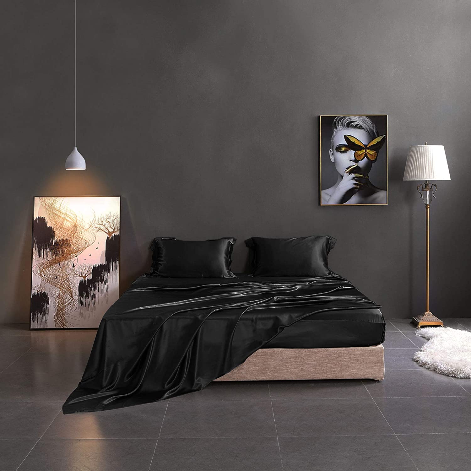 silk sheet set