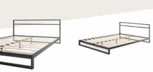 Black Metal Bed Frame
